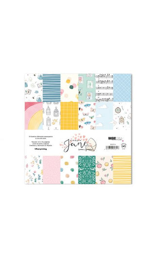 "Jane" Paper Stack Single Sided 18 Sheets
