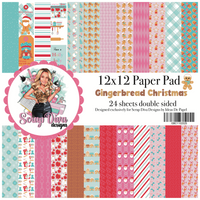 Gingerbread Christmas 12x12 Paper Pad