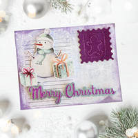 Gingerbread Postage Stamp
