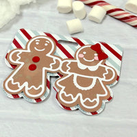 Gingerbread Cookie Bag Topper