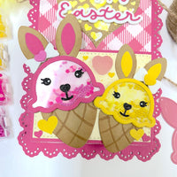 Ice Cream Bunny Shaker