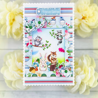 Postage Stamp Card Base