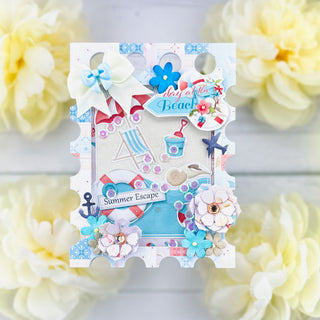 Postage Stamp Card Base