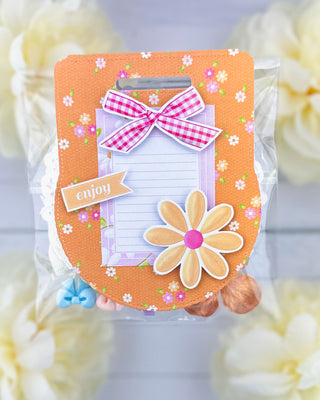 Aster Flower Bag Topper