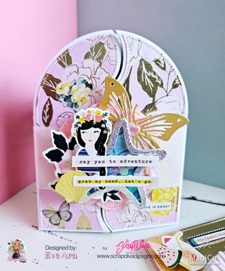 A2 Wavy Card