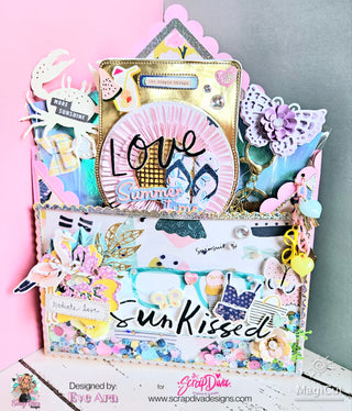5x8  Scalloped Nested Rectangle