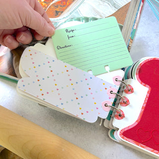 Memorydex Recipe Stamp & Die Set