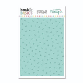 Mintopia Back to basic Heart Embossing folder