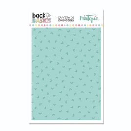 Mintopia Back to basic Heart Embossing folder