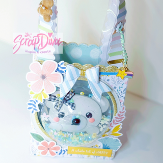 Scalloped Easter Bag