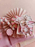 Candy Cane Rosette Duo