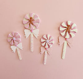 Peppermint Lollipop W/ Bow