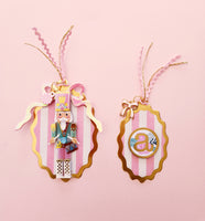 Wavy Oval W/ Bow - PRE-ORDER ONLY