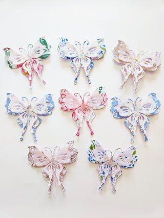 Shabby Chic Butterly Duo