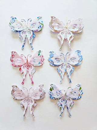 Shabby Chic Butterly Duo