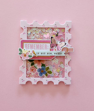 Postage Stamp Card Base