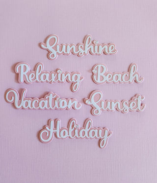 Holiday Word Set