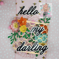 Honeycomb Slimline Card