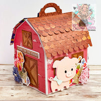 3D Barn Gift Box