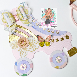 Bolt Heart Butterfly Bow