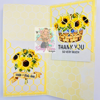 Honeycomb Slimline Card