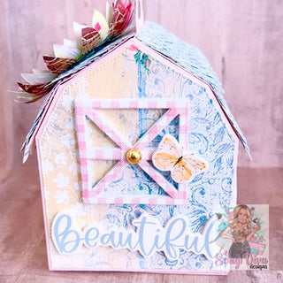 3D Barn Gift Box