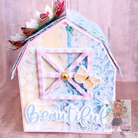 3D Barn Gift Box