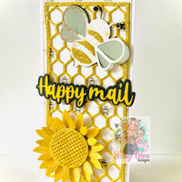 Honeycomb Slimline Card
