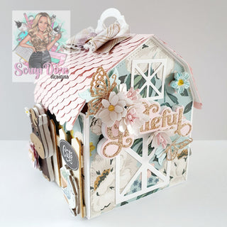3D Barn Gift Box