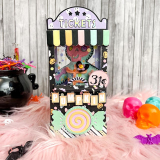 3D Ticket Booth Gift Box