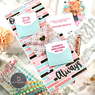 Mini Scalloped Envelope Set