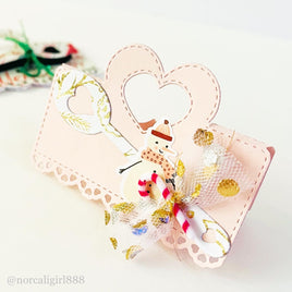 Heart Bag Topper