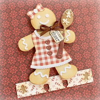 Gingerbread Doll Memorydex Card