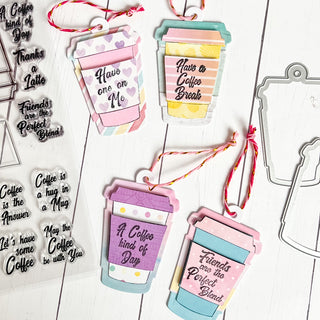 Coffee Die / Stamp Set