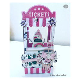 3D Ticket Booth Gift Box