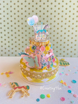 3D Paper Cake Die set