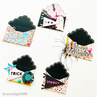 Mini Scalloped Envelope Set