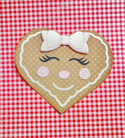 Heart Gingerbread Girl