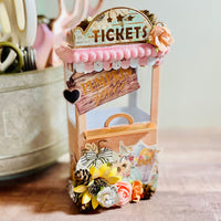 3D Ticket Booth Gift Box