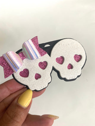 Skull Bag Topper Set