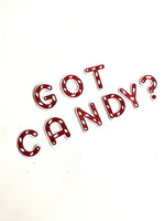 Candy Cane Alphabet