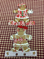 Gingerbread Doll Memorydex Card