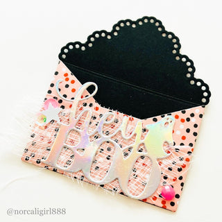 Mini Scalloped Envelope Set