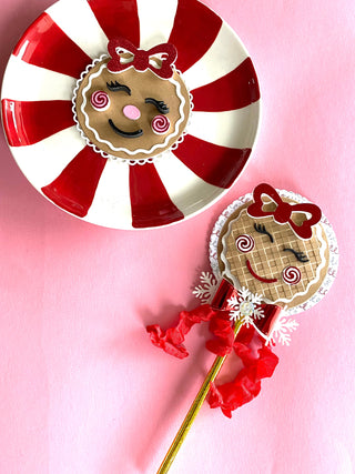 Gingerbread Girl Face