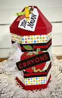 3D Crayon Gift Box