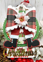 Santa Bow Set