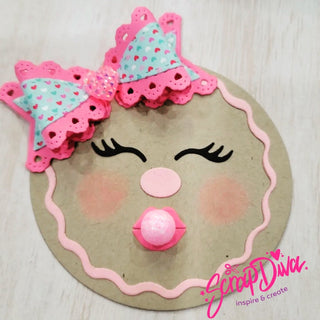 Gingerbread Girl Face