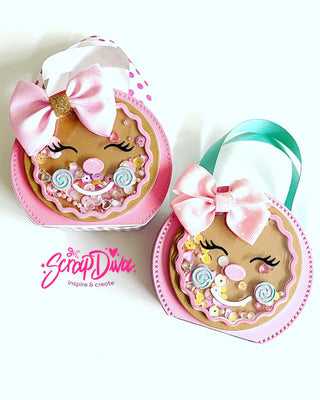 Gingerbread Girl Face
