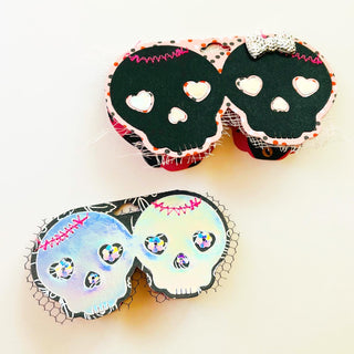 Skull Bag Topper Set