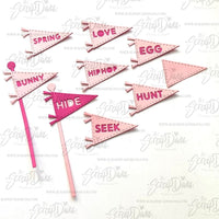 Easter Pennants / flags